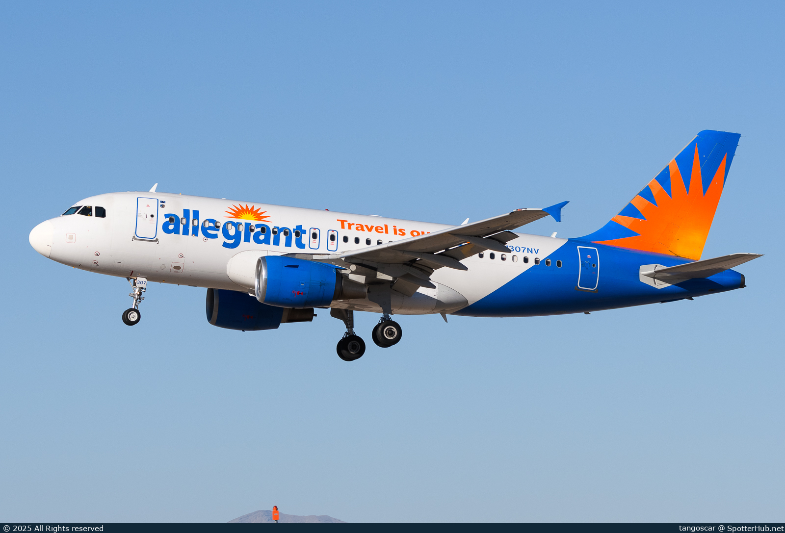 Photo of N307NV - Airbus A319-112 operated by Allegiant Air