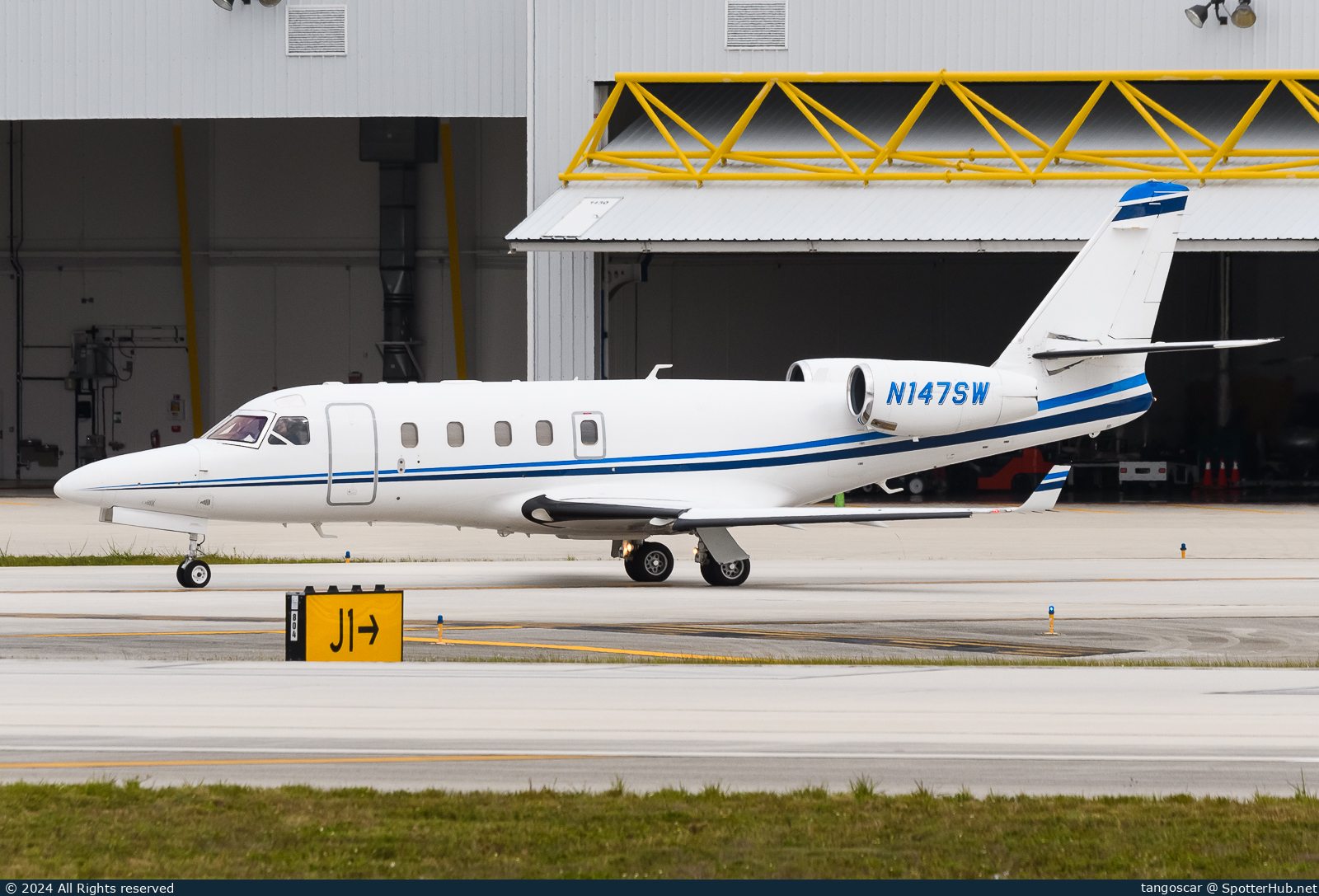 Photo of N147SW - Gulfstream G100 operated by Private