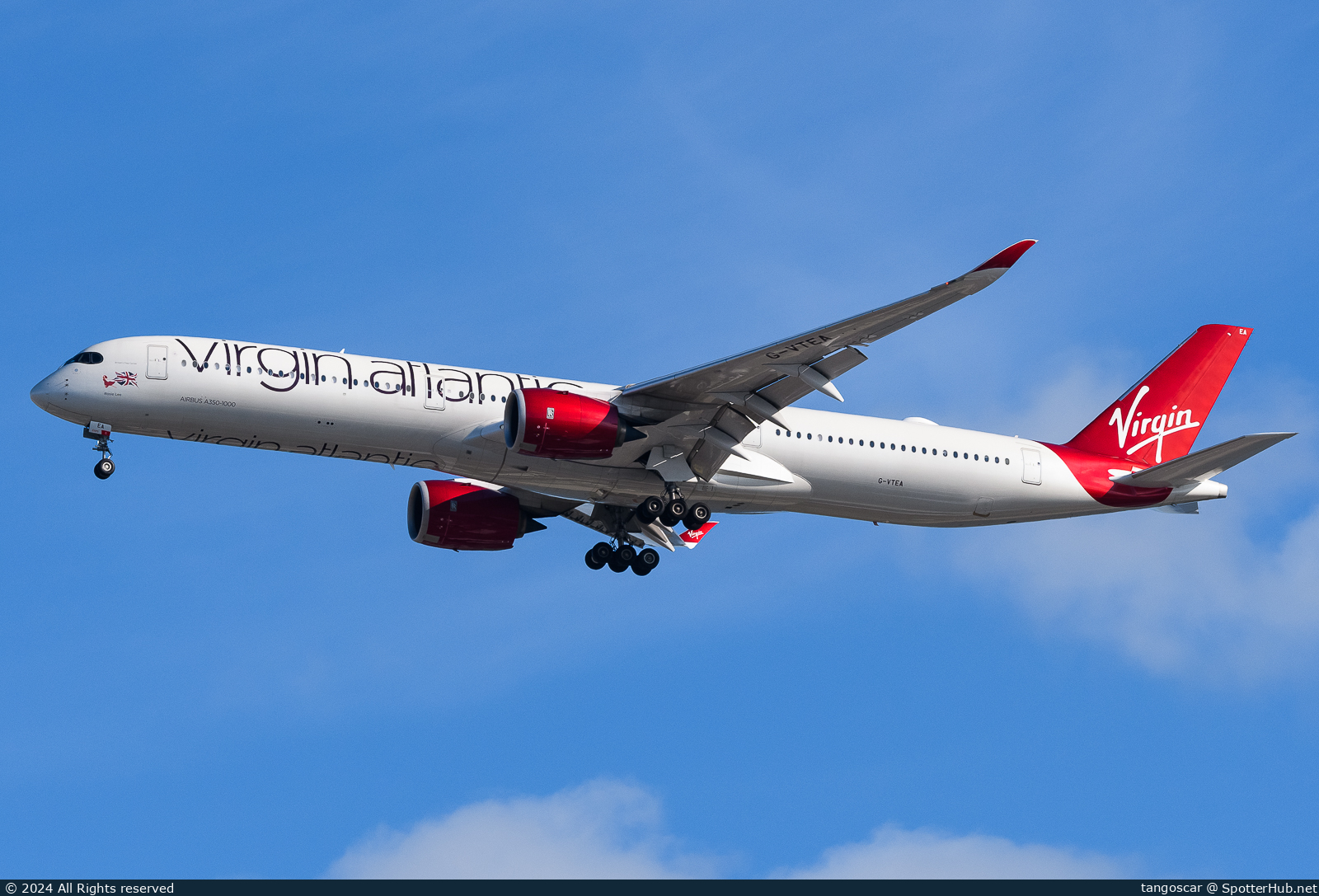 Photo of G-VTEA - Airbus A350-1041 operated by Virgin Atlantic Airways