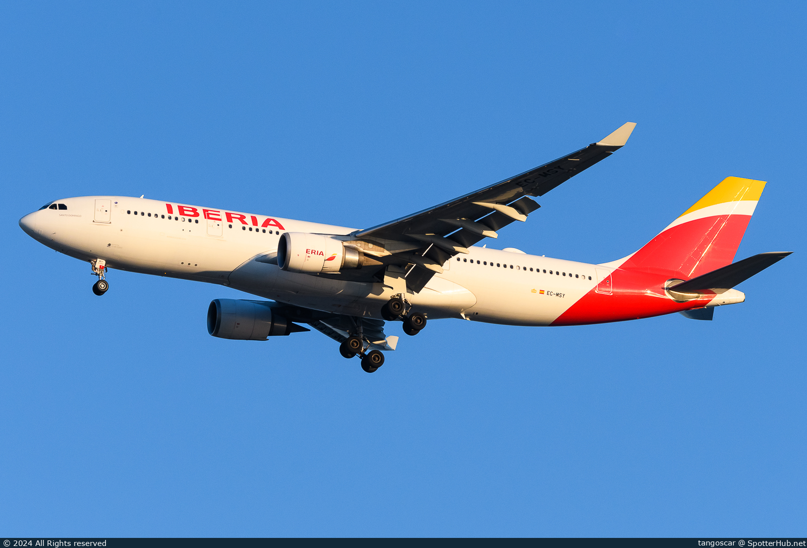 Photo of EC-MSY - Airbus A330-202 operated by Iberia