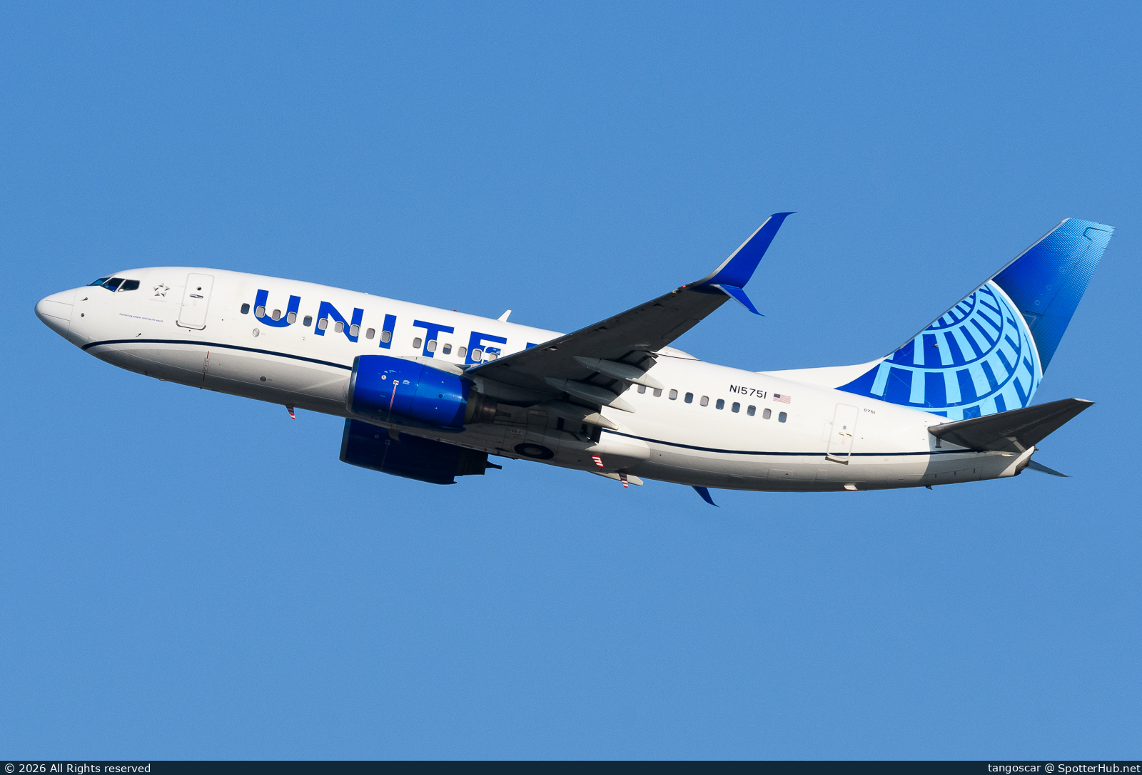 Photo of N15751 - Boeing 737-71Q operated by United Airlines