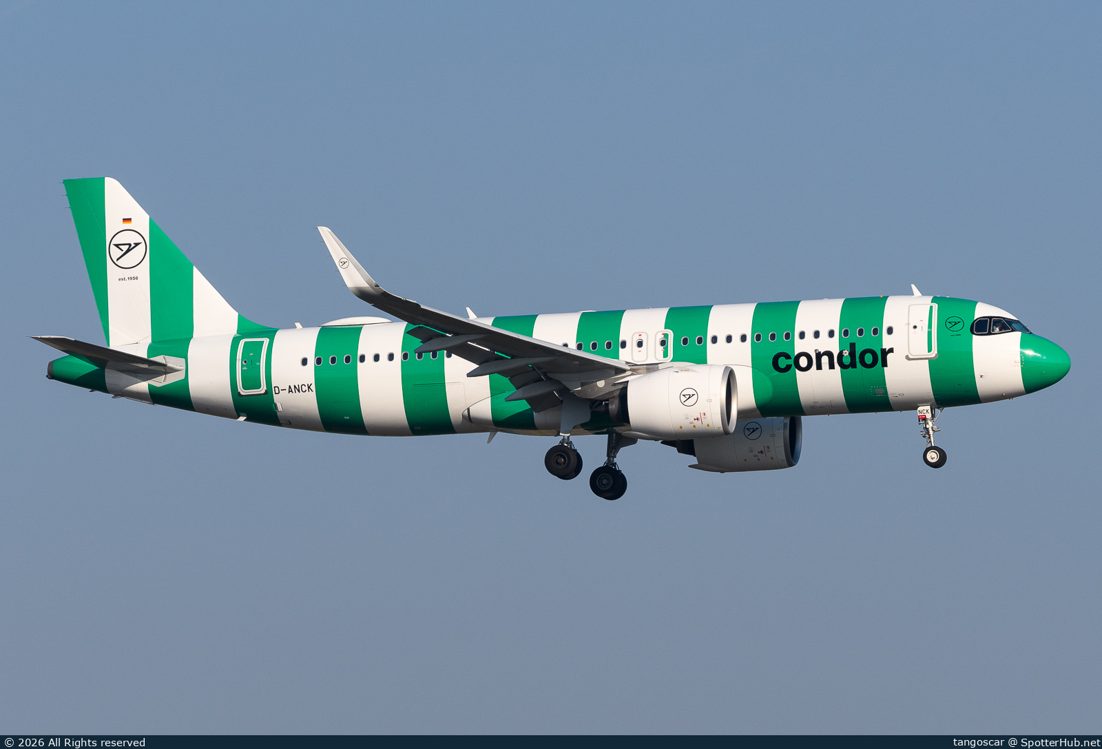 Photo of D-ANCK - Airbus A320-271N operated by Condor