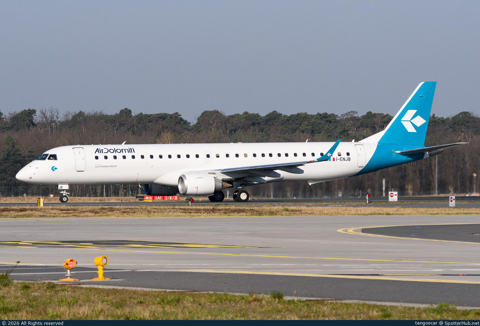 Photo of I-ENJB - Embraer ERJ-195LR operated by Air Dolomiti