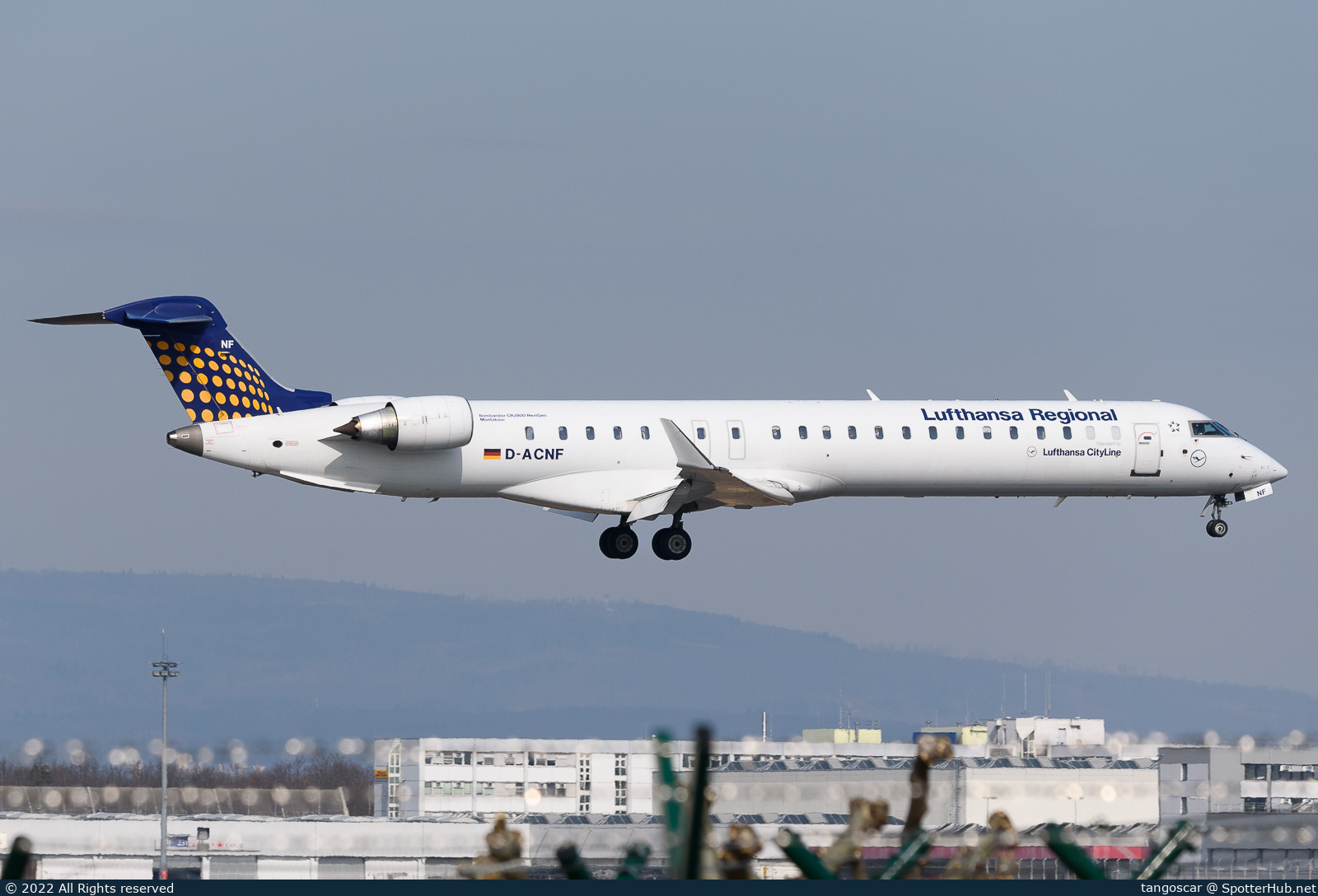 Photo of D-ACNF - Bombardier CRJ-900LR operated by Lufthansa CityLine