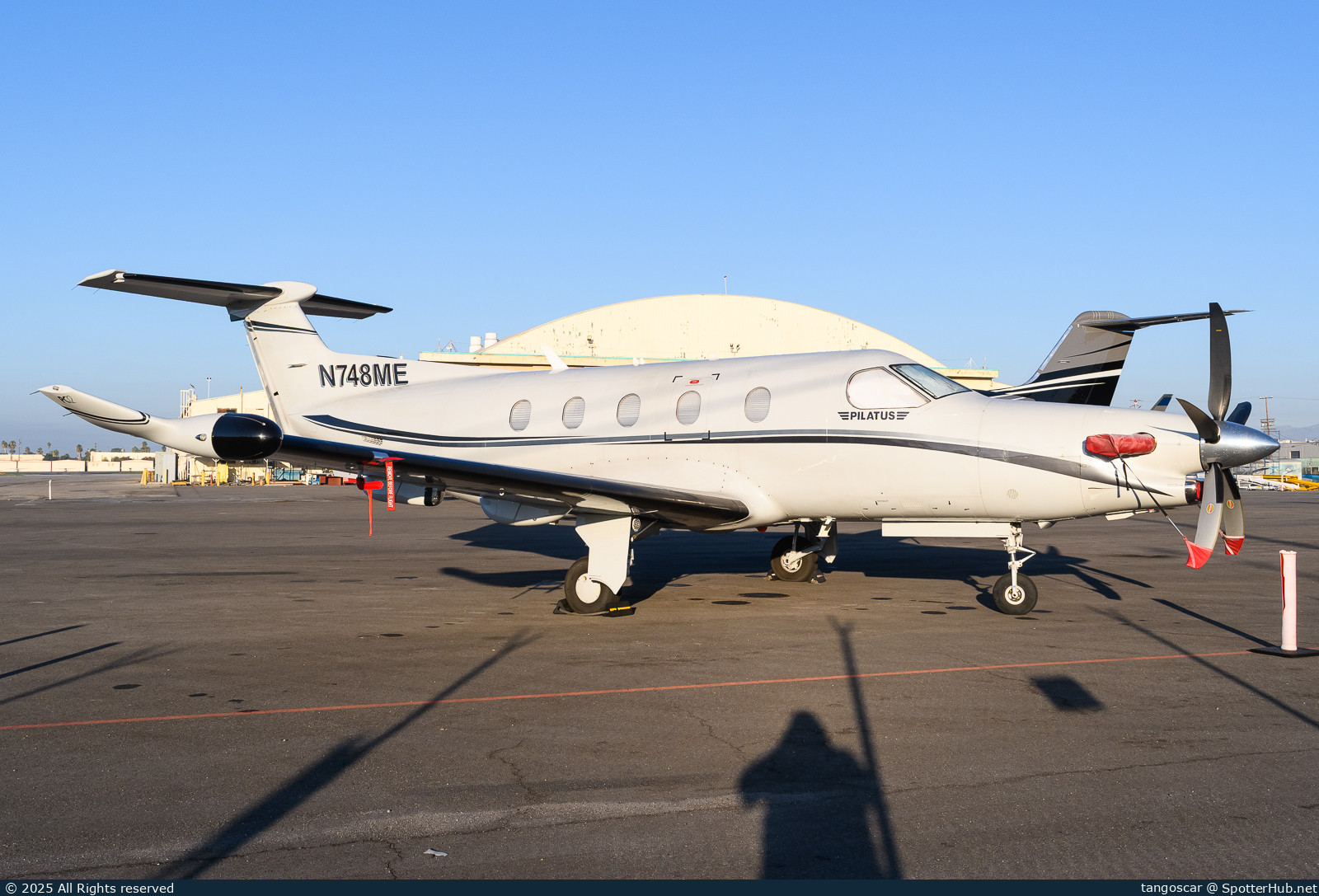 Photo of N748ME - Pilatus PC-12/47 operated by Private
