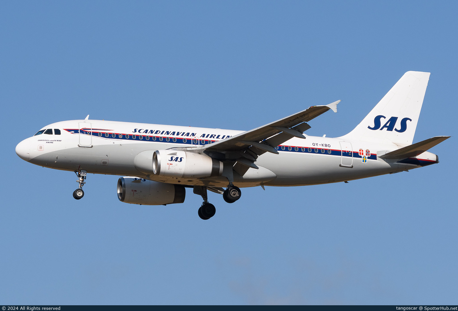 Photo of OY-KBO - Airbus A319-132 operated by SAS Scandinavian Airlines