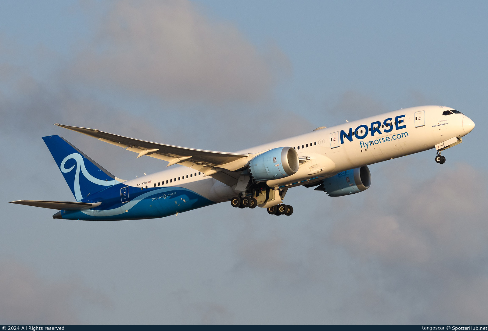 Photo of LN-FND - Boeing 787-9 Dreamliner operated by Norse Atlantic Airways