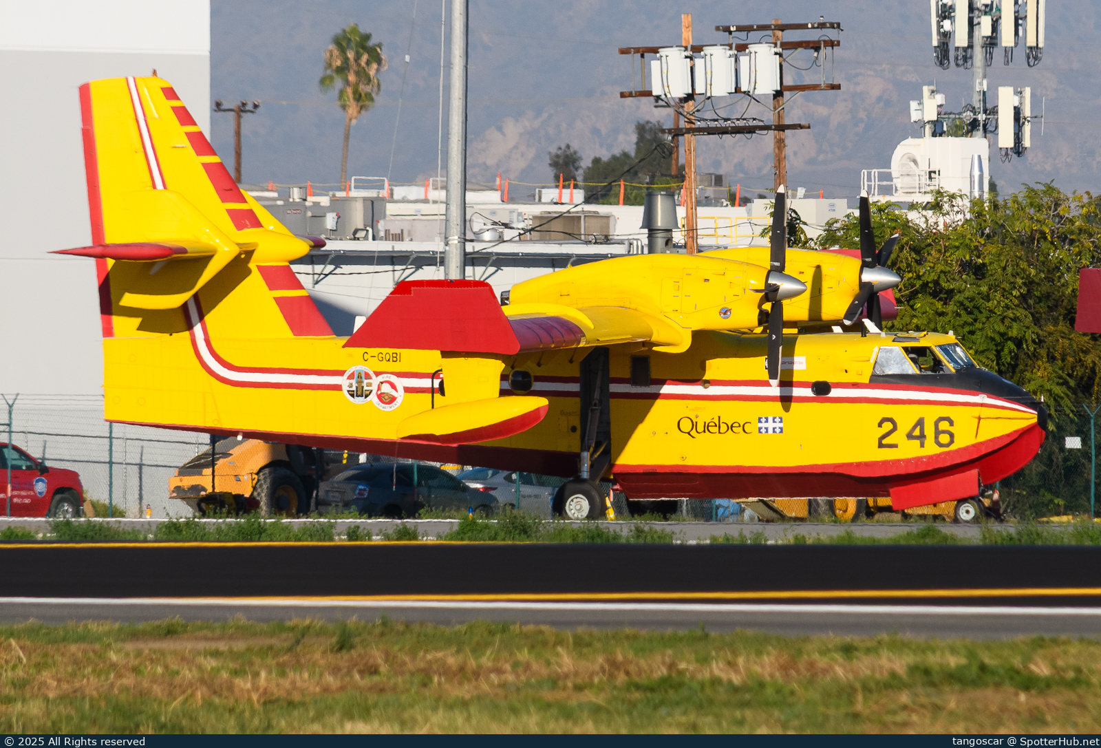 Photo of C-GQBI - Canadair CL-415 Super Scooper operated by Government of Québec