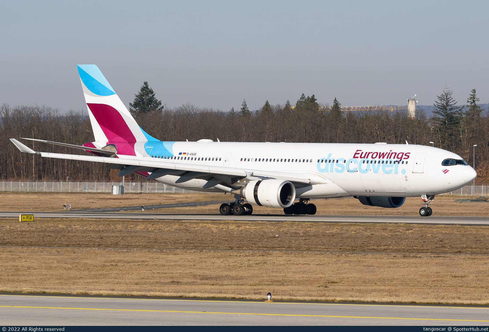 Photo of D-AXGE - Airbus A330-203 operated by Eurowings Discover