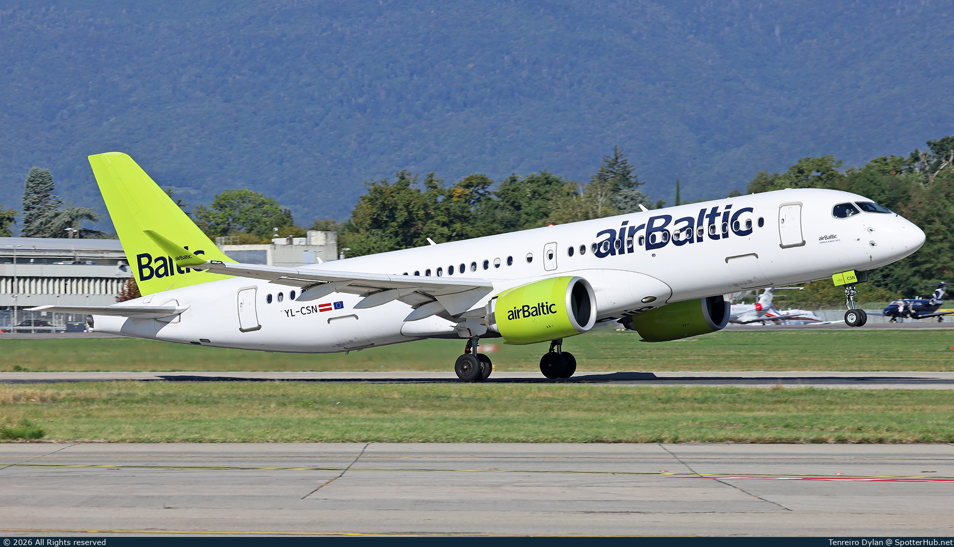 Photo of YL-CSN - Airbus A220-300 operated by airBaltic