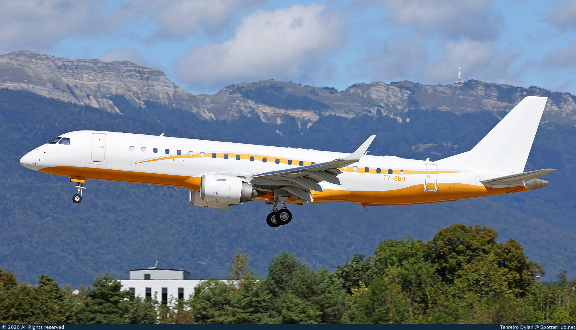 Photo of T7-SBH - Embraer Lineage 1000 operated by Falcon Aviation Services