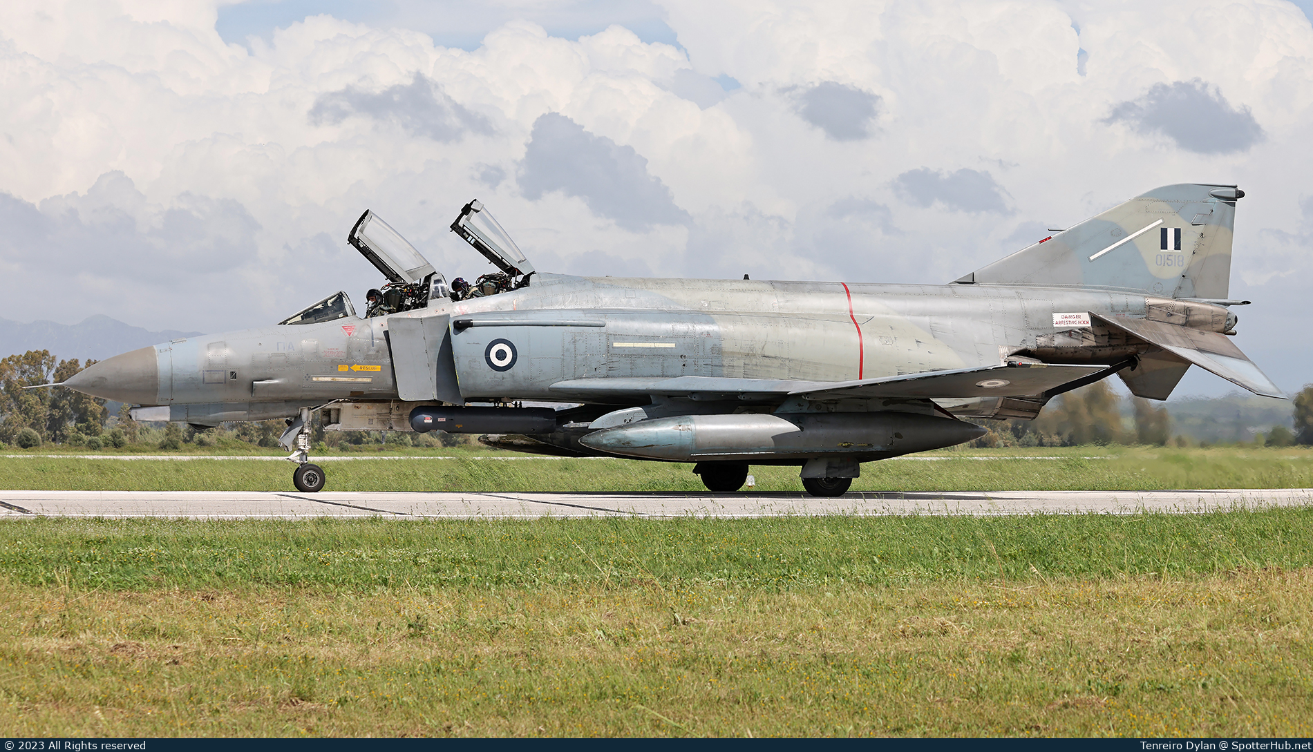 Photo of 01518 - McDonnell Douglas F-4E AUP Phantom II operated by Hellenic Air Force