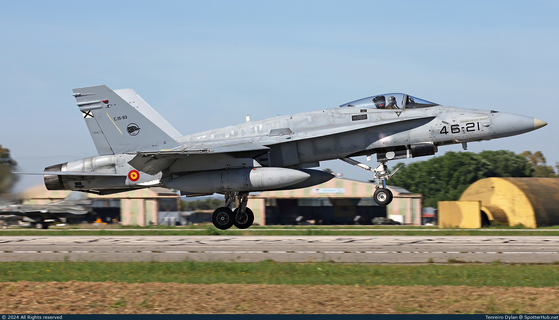 Photo of C.15-93 - McDonnell Douglas F/A-18A+ Hornet operated by Spanish Air Force