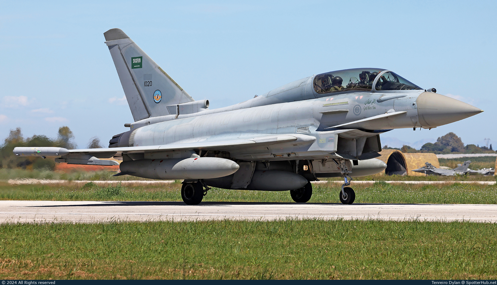 Photo of 1020 - Eurofighter Typhoon T3 operated by Royal Saudi Air Force