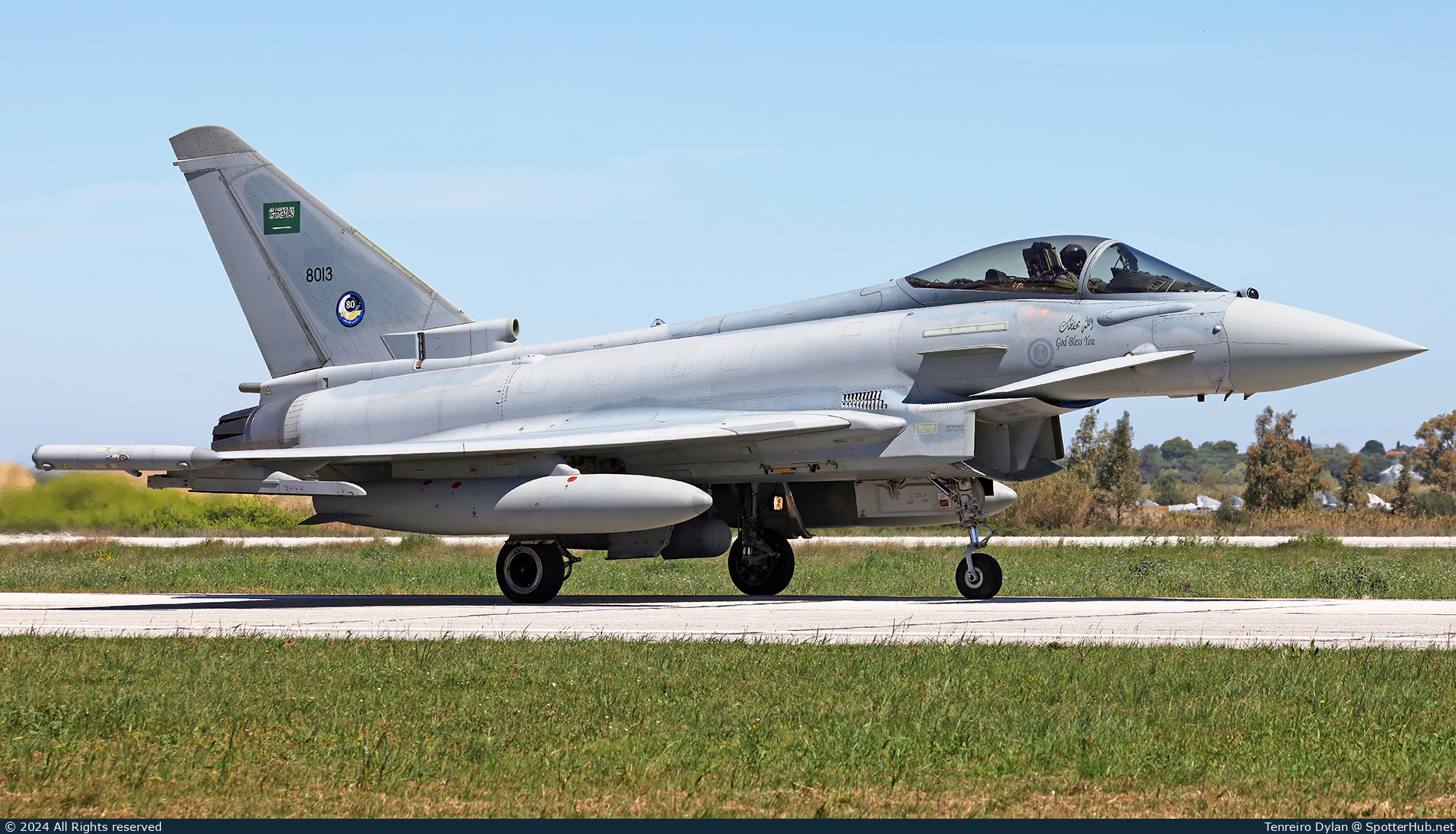Photo of 8013 - Eurofighter Typhoon F2 operated by Royal Saudi Air Force