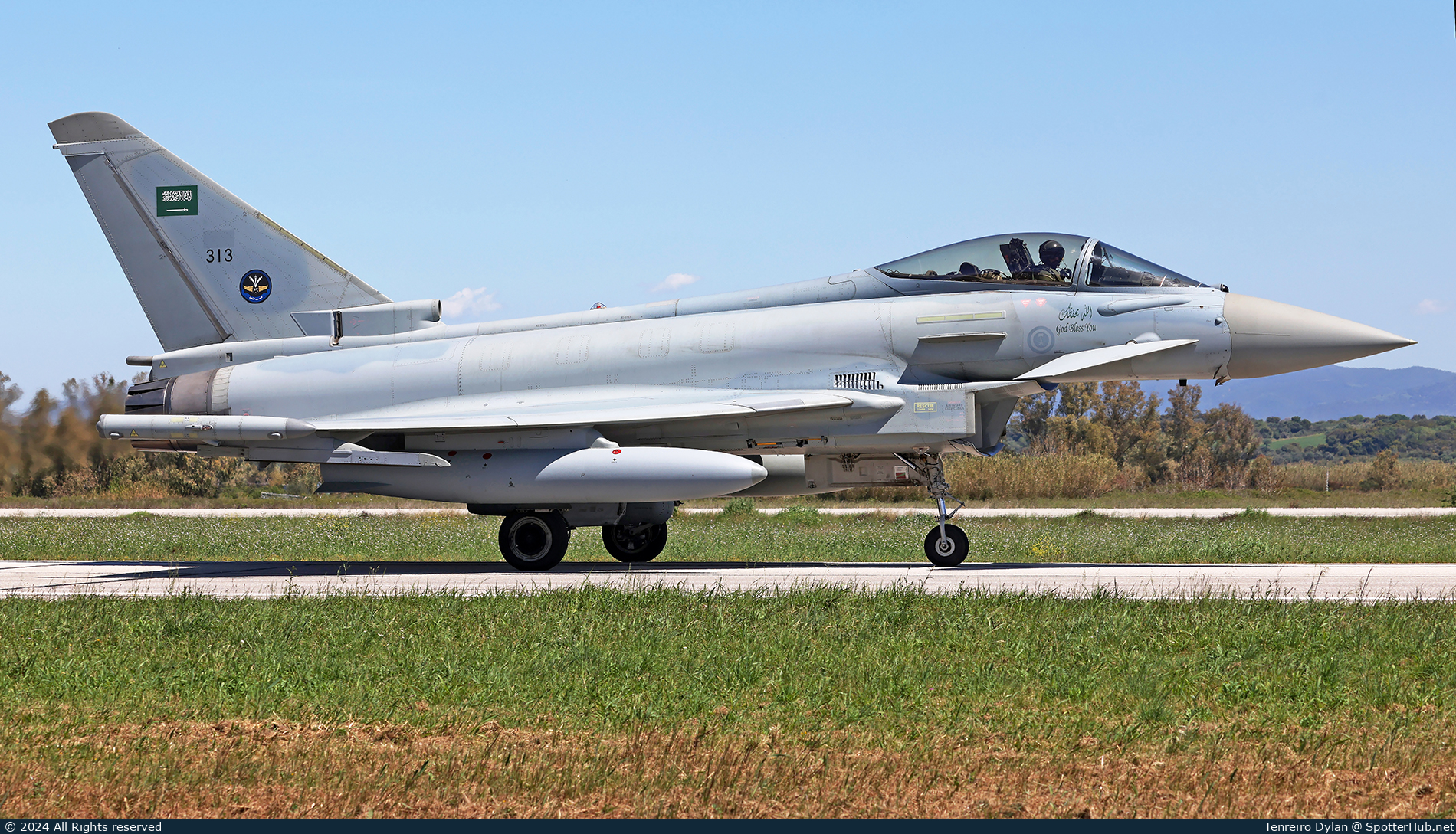 Photo of 313 - Eurofighter Typhoon F2 operated by Royal Saudi Air Force