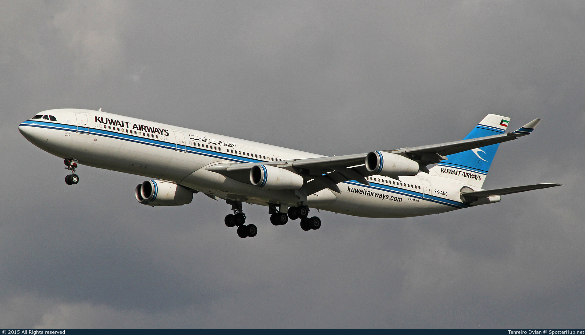 Photo of 9K-ANC - Airbus A340-313 operated by Kuwait Airways
