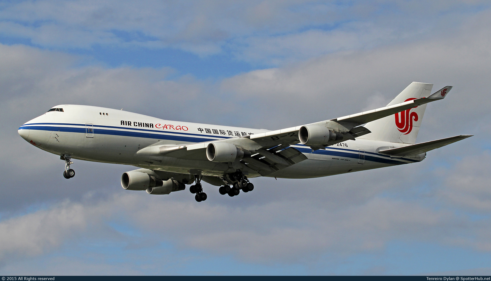 Photo of B-2476 - Boeing 747-4FTF operated by Air China Cargo