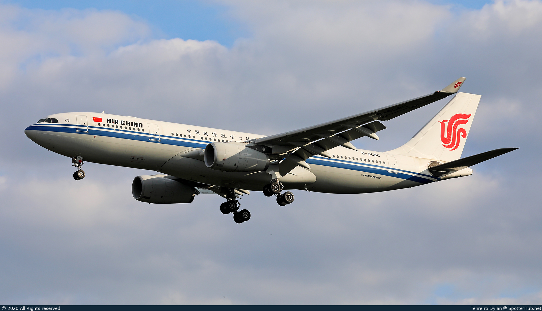 Photo of B-6080 - Airbus A330-243 operated by Air China