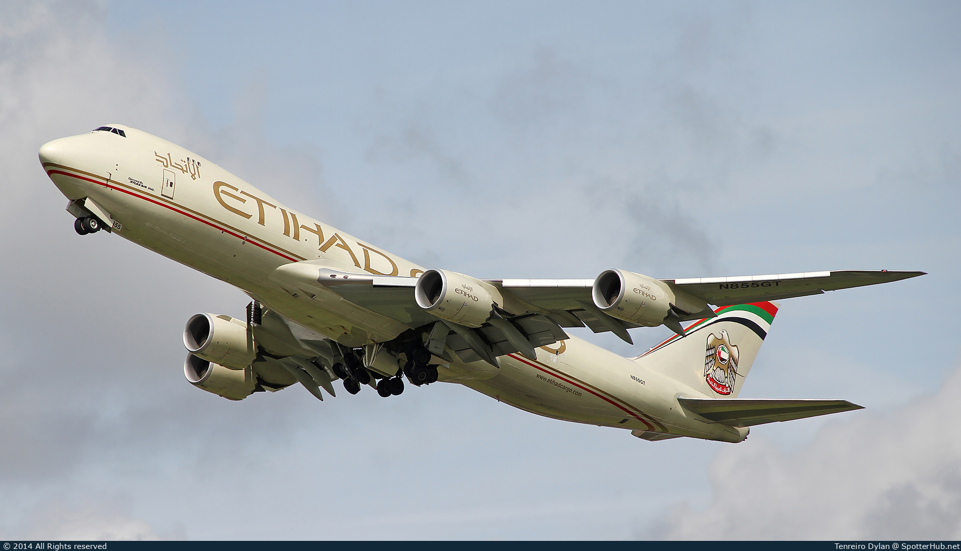 Photo of N855GT - Boeing 747-87UF operated by Etihad Cargo (opb Atlas Air)