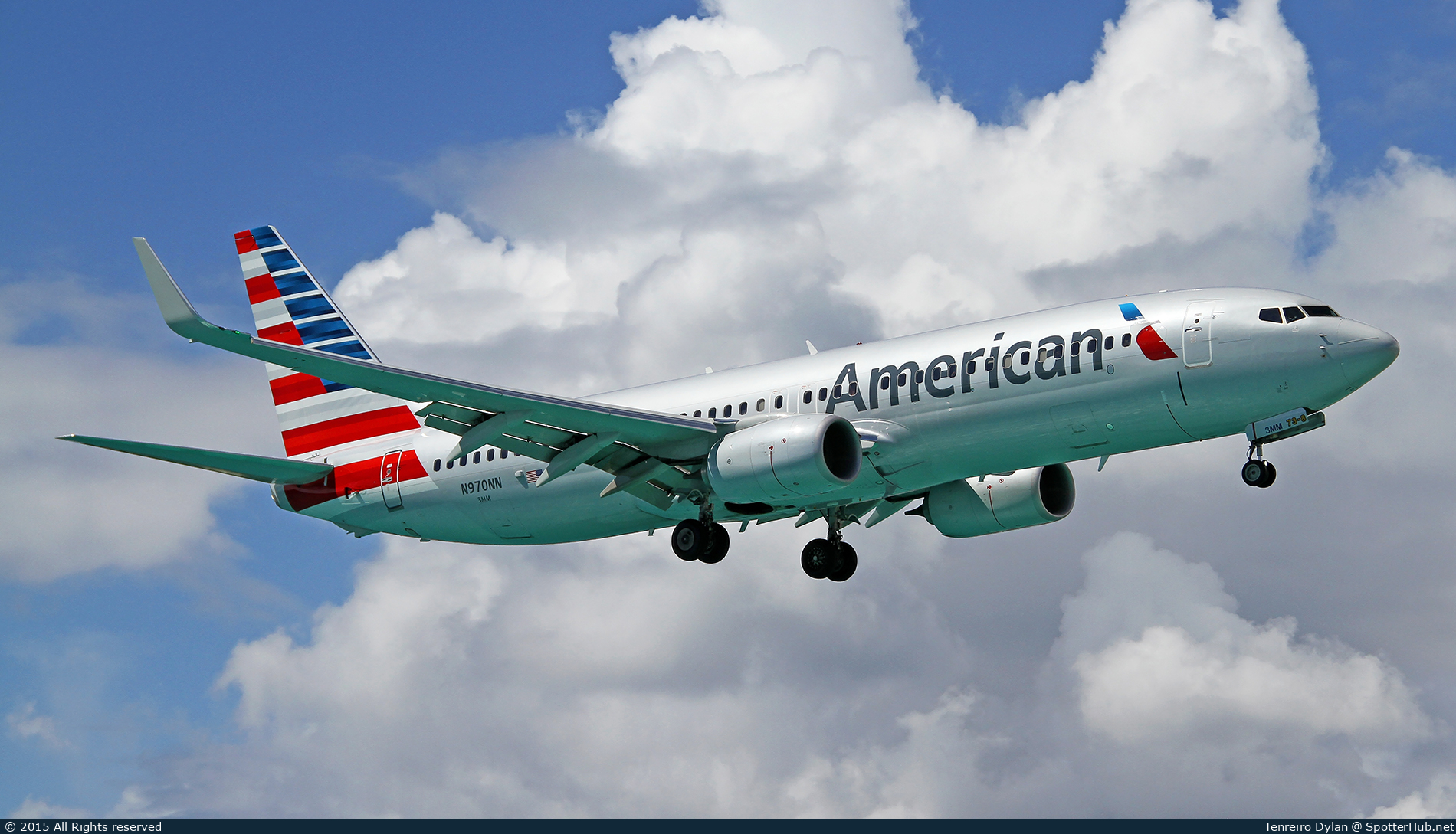 Photo of N970NN - Boeing 737-823 operated by American Airlines