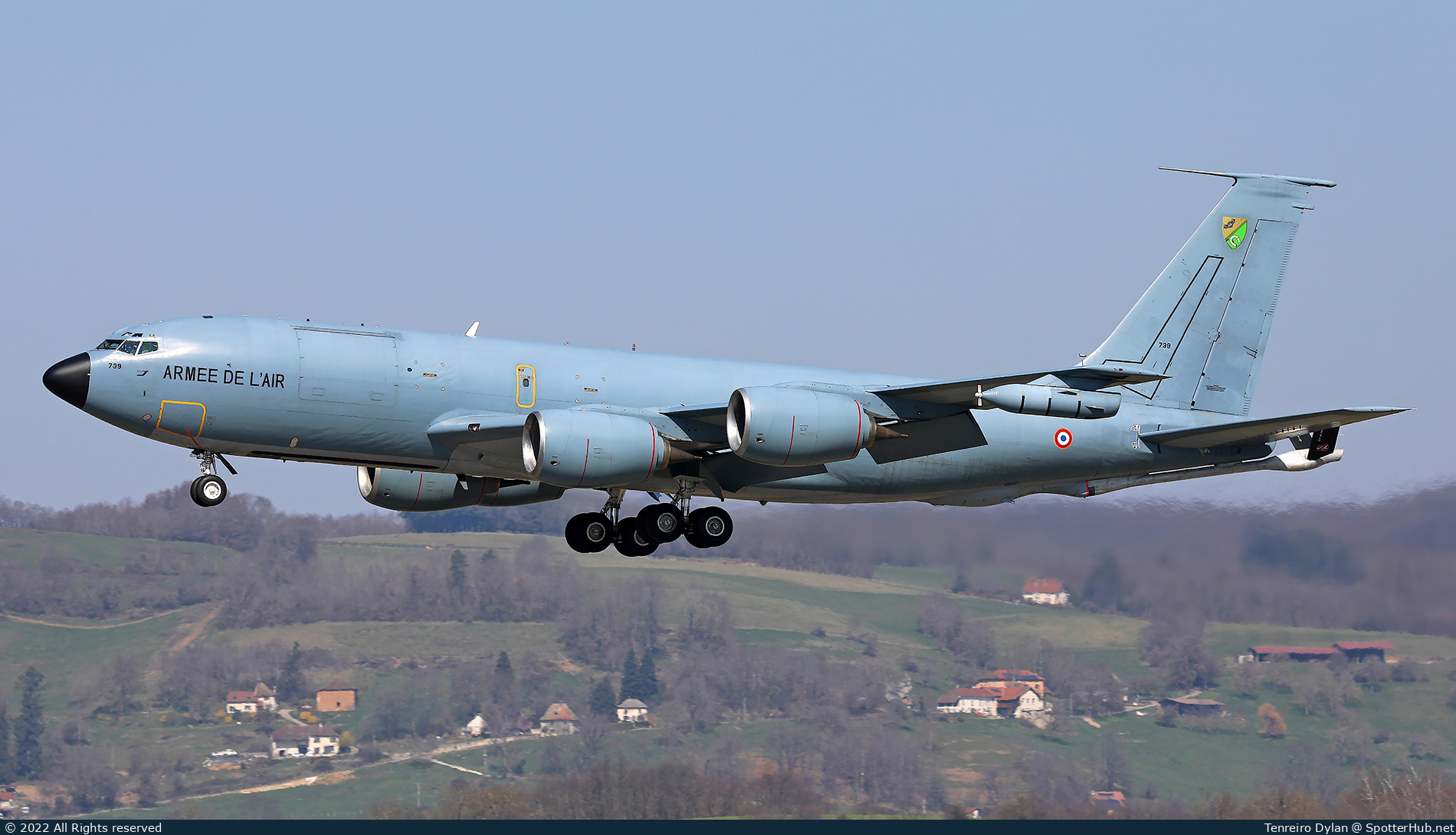 Photo of 739 - Boeing C-135FR Stratotanker operated by French Air Force