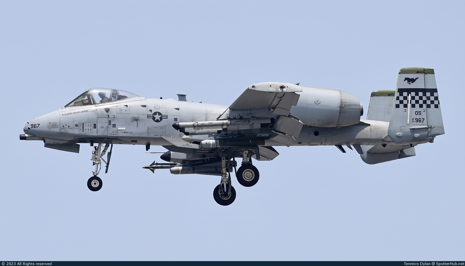 Photo of 81-0967 - Fairchild A-10C Thunderbolt II operated by US Air Force