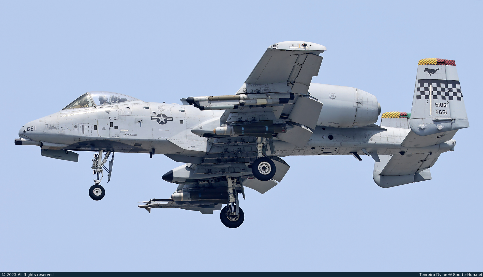 Photo of 82-0651 - Fairchild A-10C Thunderbolt II operated by US Air Force