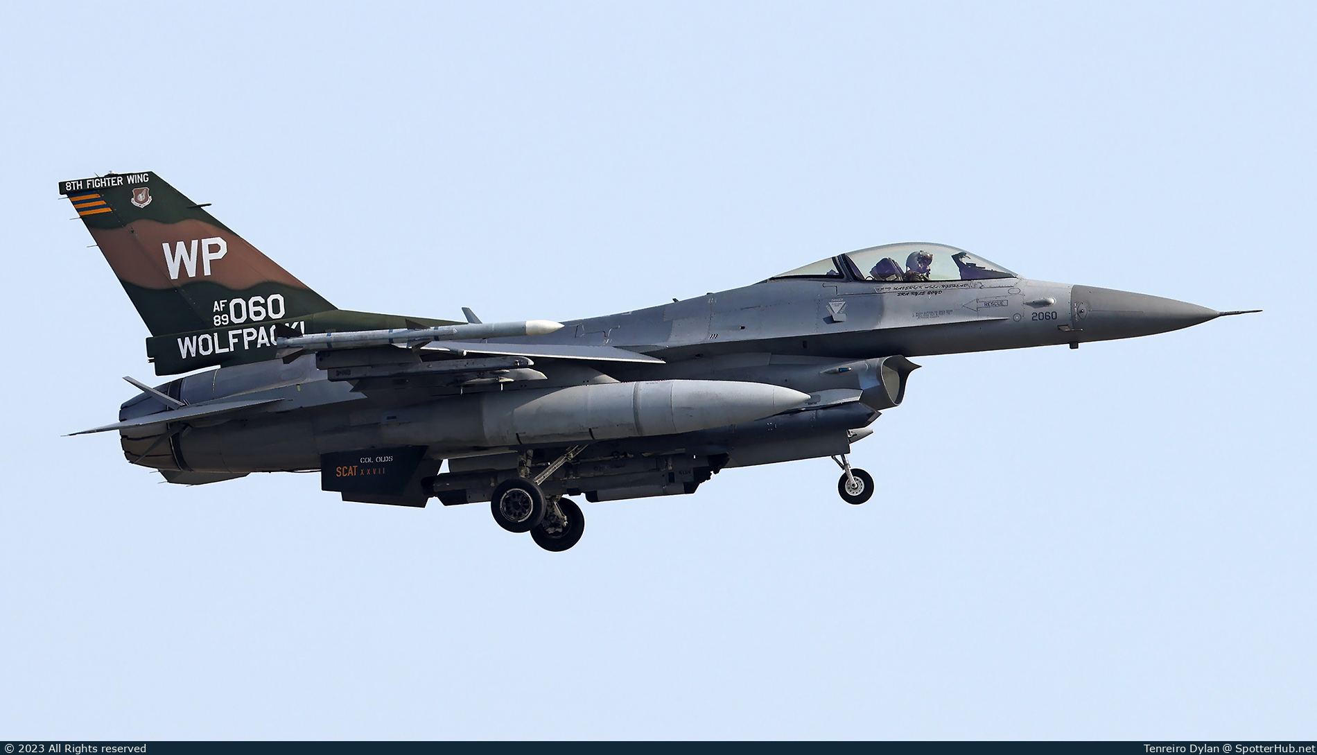 Photo of 89-2060 - General Dynamics F-16CM Fighting Falcon operated by US Air Force