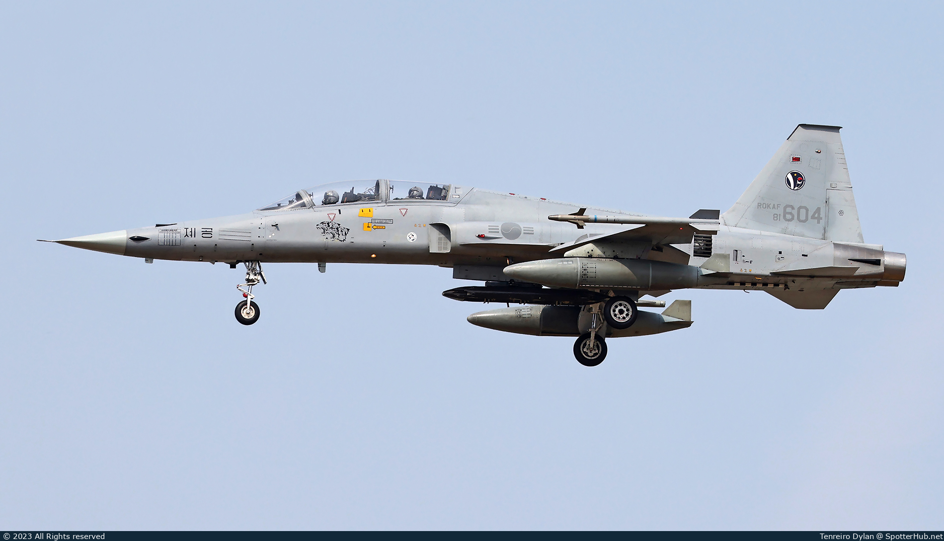 Photo of 81-604 - Northrop KF-5F Tiger II operated by Republic of Korea Air Force