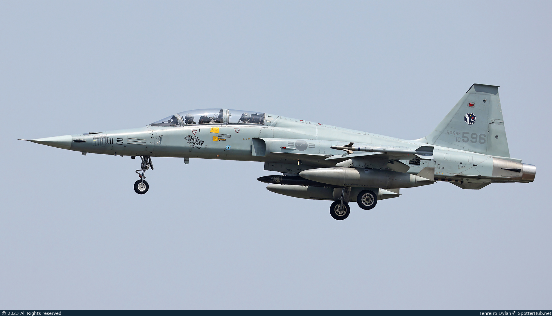 Photo of 10-596 - Northrop KF-5F Tiger II operated by Republic of Korea Air Force