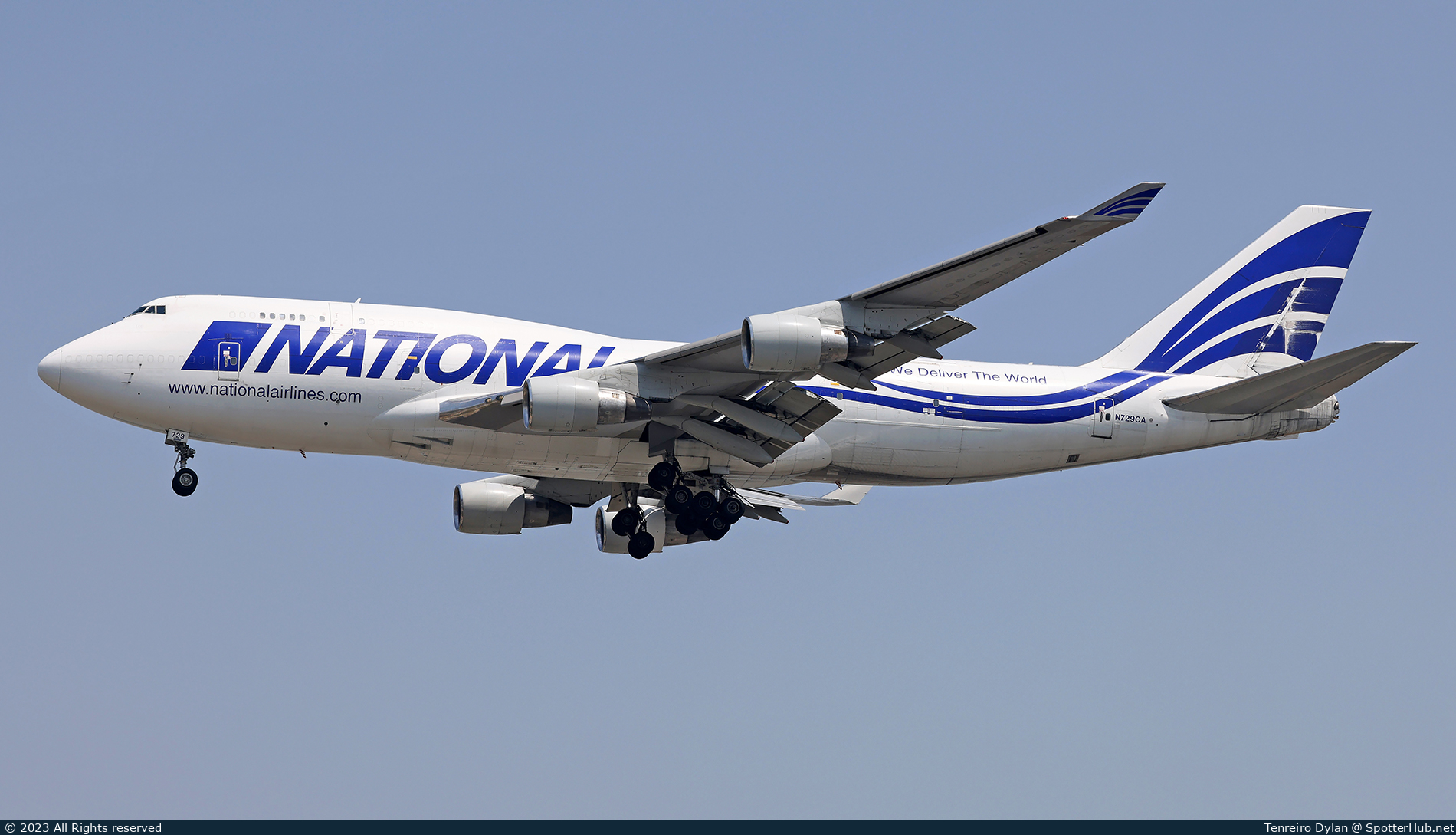 Photo of N729CA - Boeing 747-412(BCF) operated by National Airlines [2006]