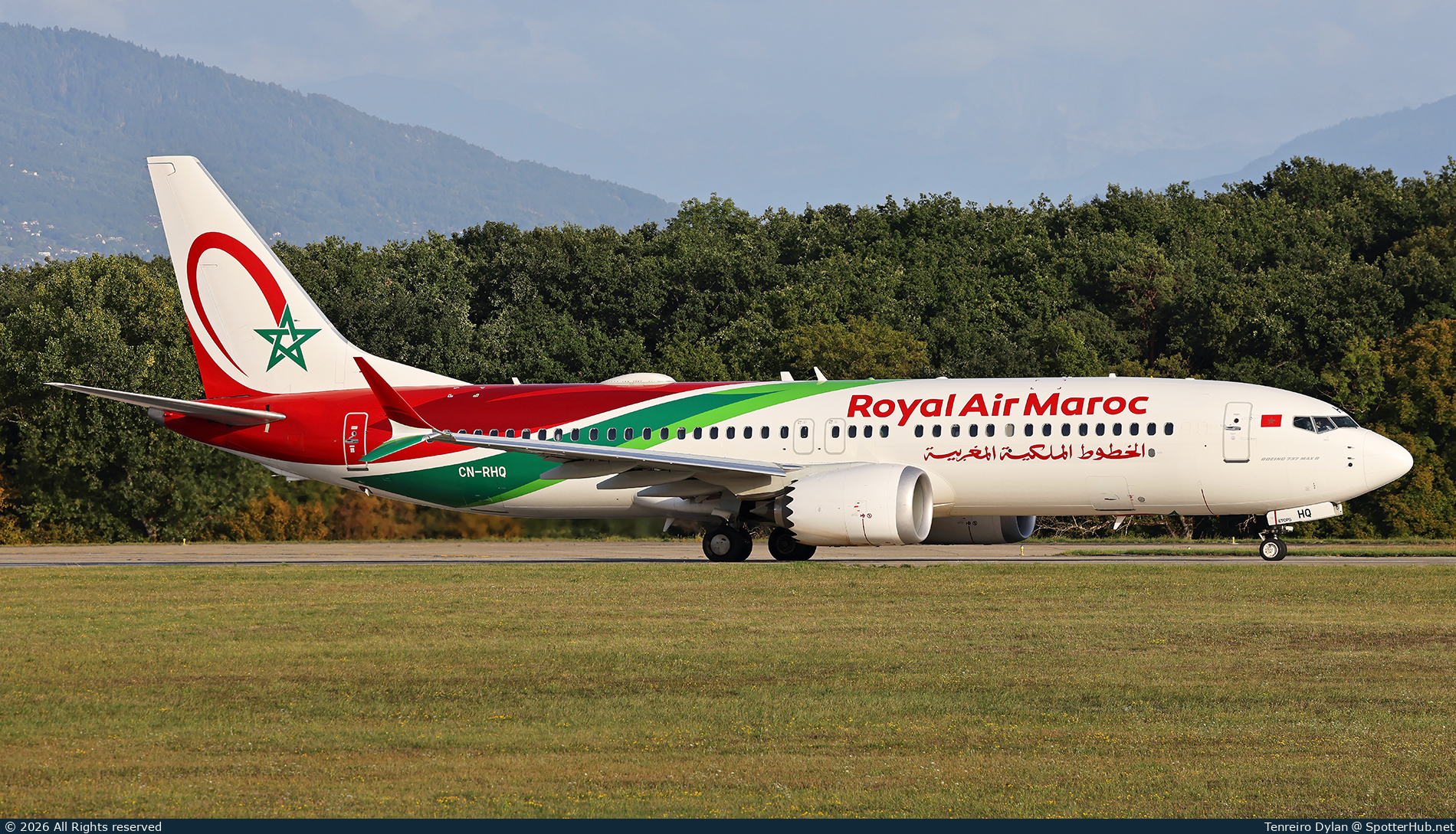 Photo of CN-RHQ - Boeing 737 MAX 8 operated by Royal Air Maroc