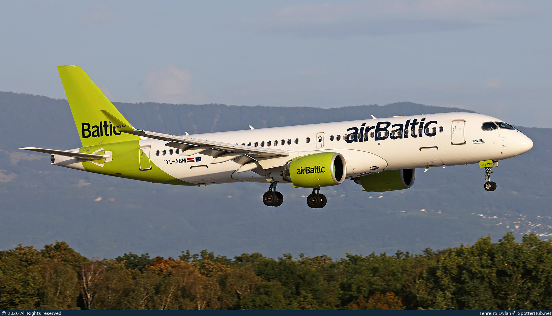 Photo of YL-ABM - Airbus A220-300 operated by airBaltic