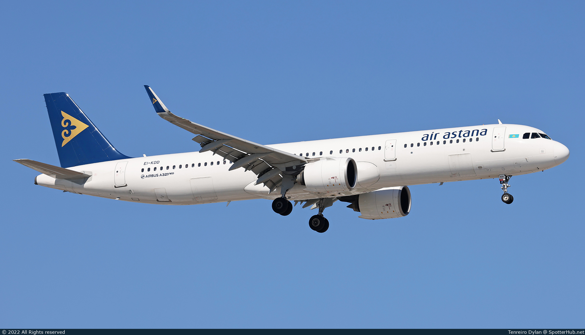 Photo of EI-KDD - Airbus A321-271N operated by Air Astana