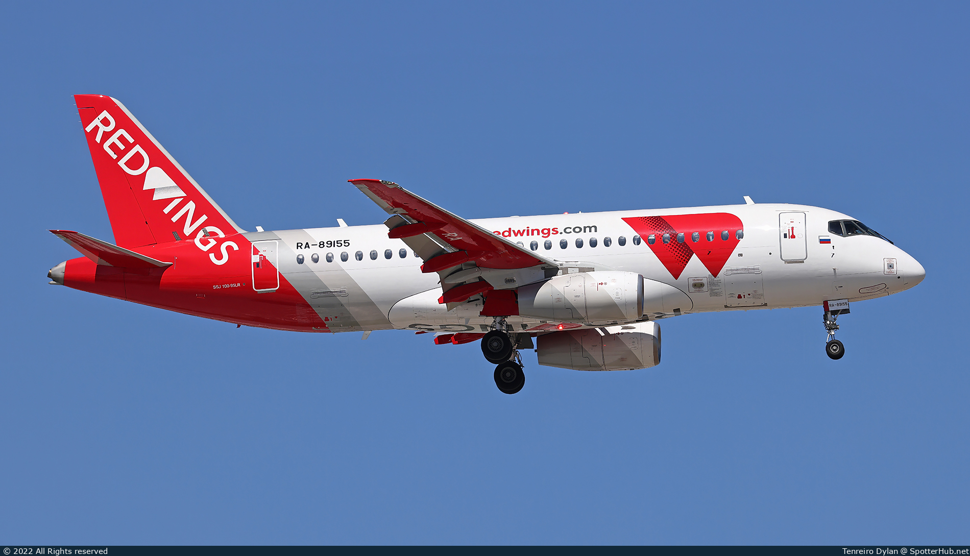 Photo of RA-89155 - Sukhoi Superjet 100-95B operated by Red Wings
