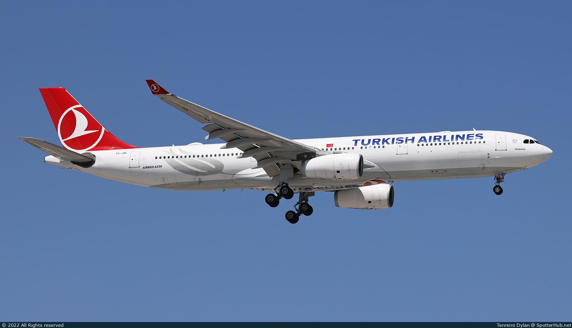 Photo of TC-JNL - Airbus A330-343 operated by Turkish Airlines