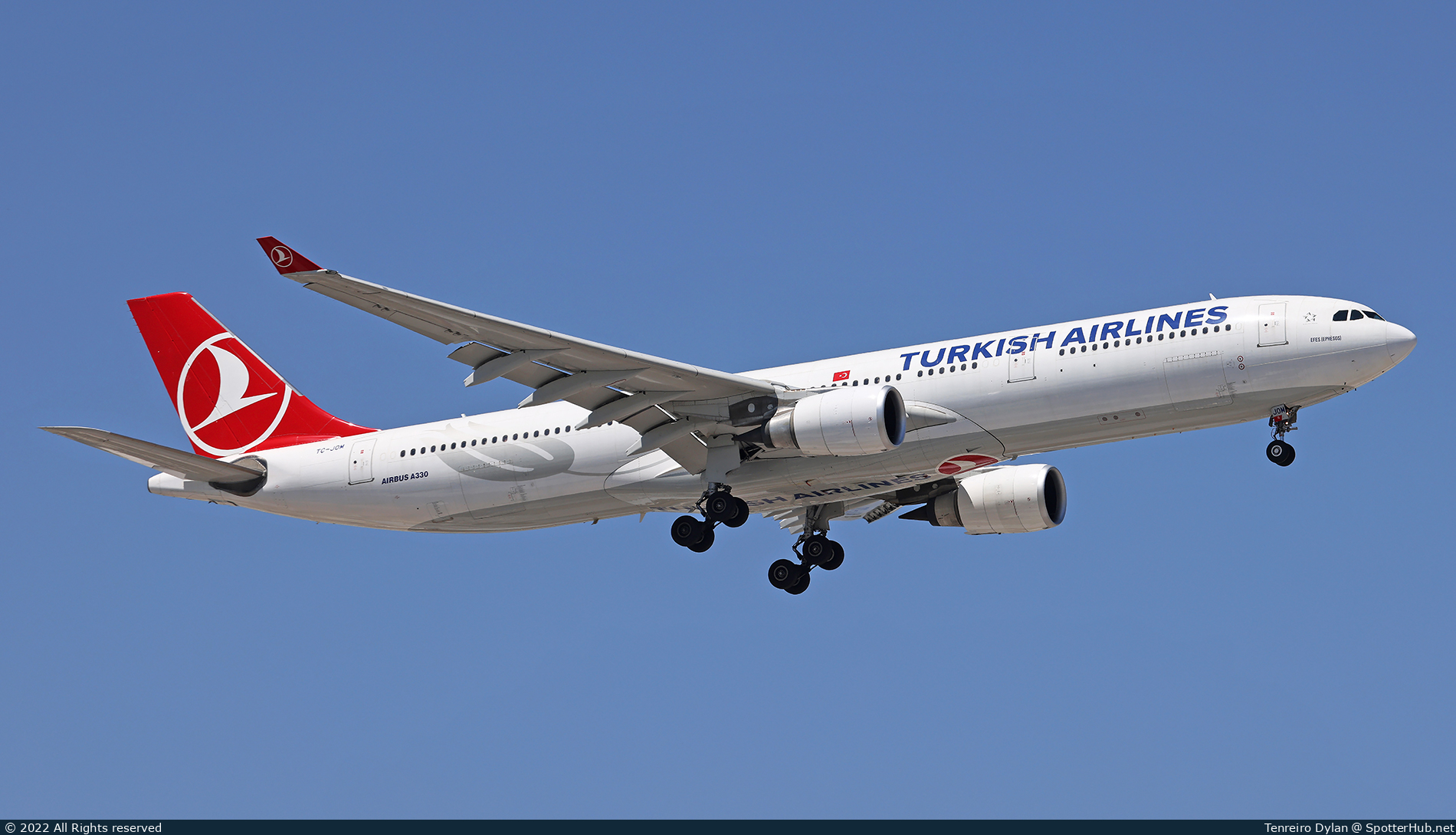 Photo of TC-JOM - Airbus A330-302 operated by Turkish Airlines