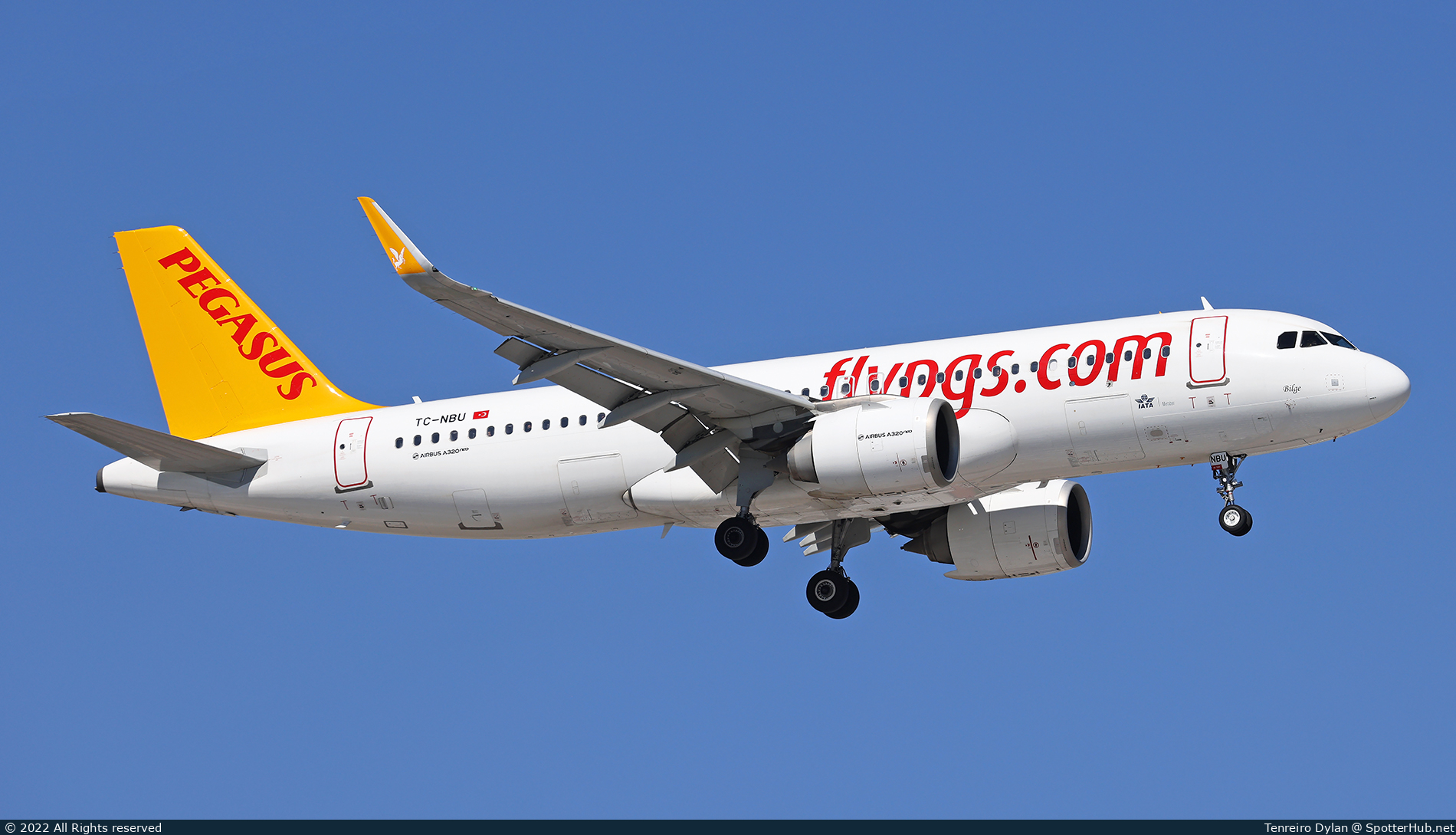 Photo of TC-NBU - Airbus A320-251N operated by Pegasus Airlines