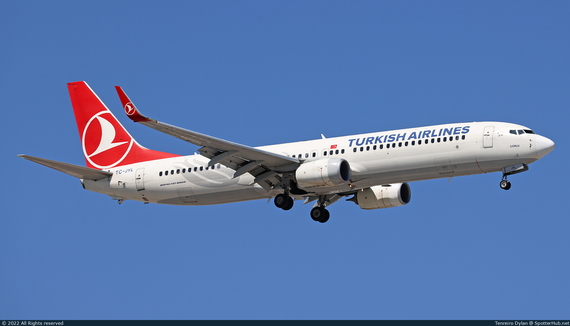 Photo of TC-JYL - Boeing 737-9F2(ER) operated by Turkish Airlines