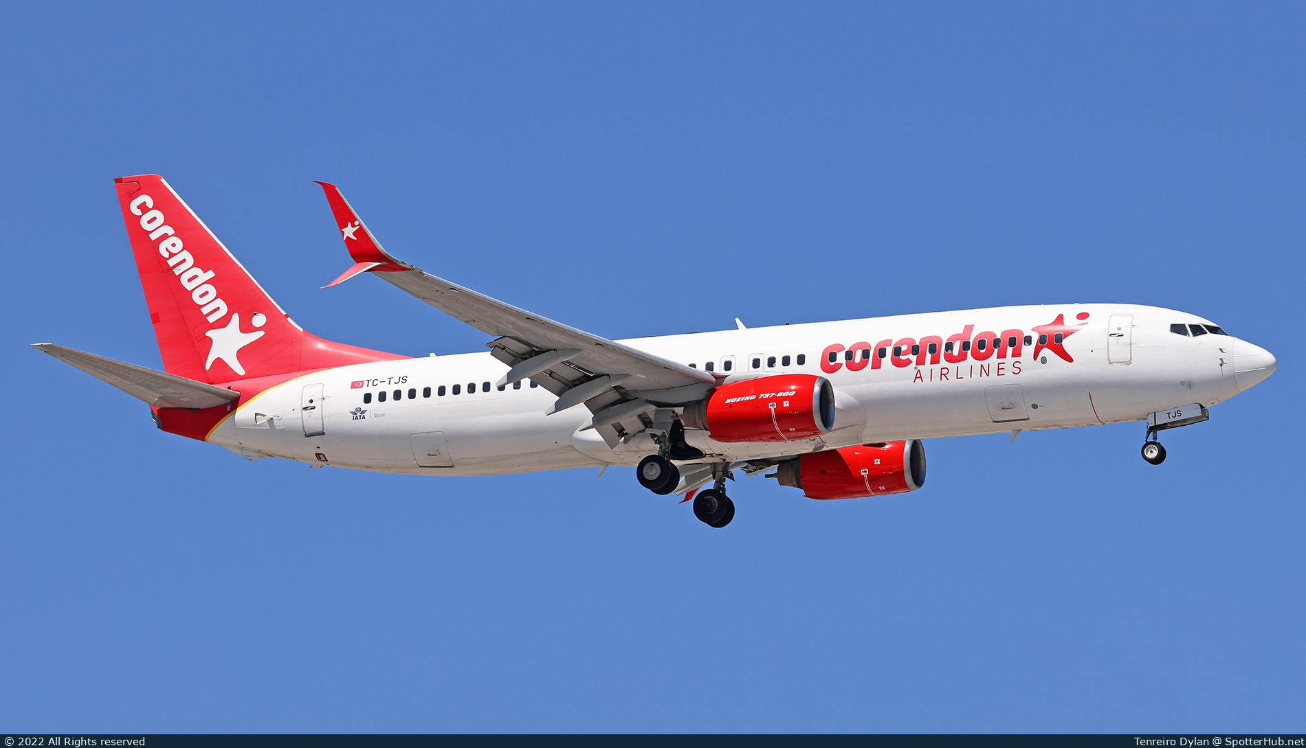 Photo of TC-TJS - Boeing 737-81B operated by Corendon Airlines