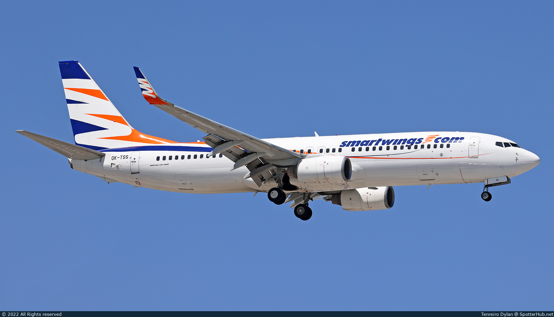 Photo of OK-TSS - Boeing 737-81M operated by SmartWings