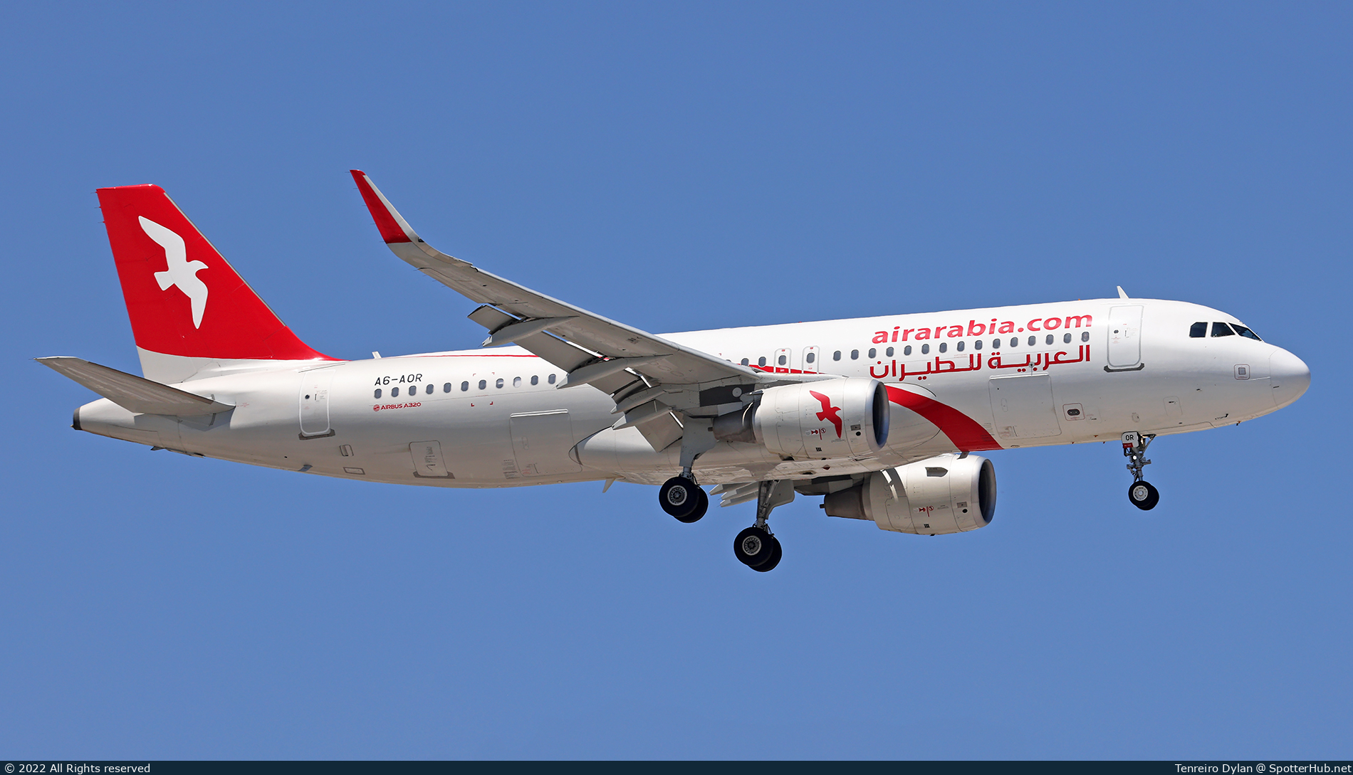 Photo of A6-AOR - Airbus A320-214 operated by Air Arabia