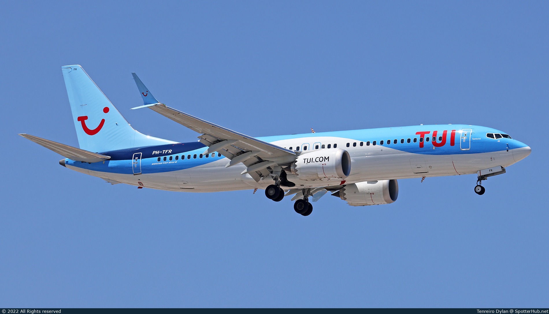 Photo of PH-TFR - Boeing 737 MAX 8 operated by TUI Airlines Nederland