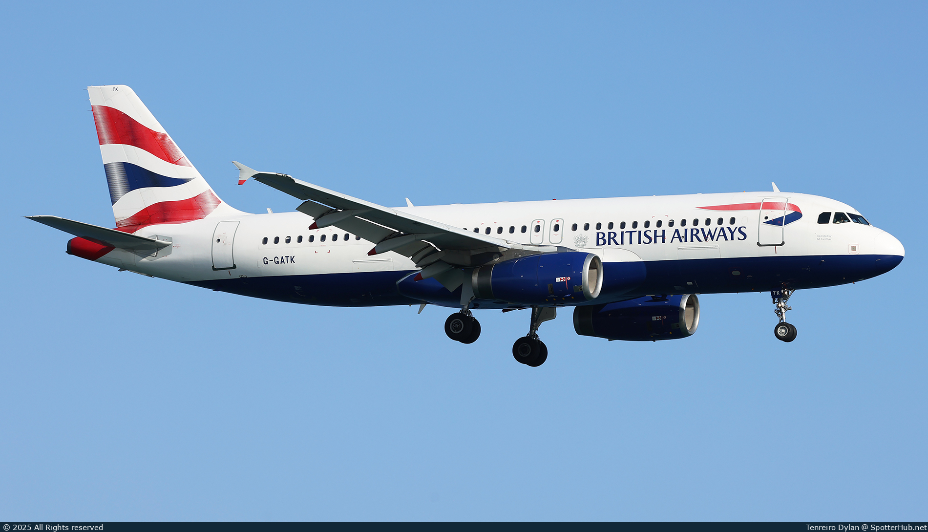 Photo of G-GATK - Airbus A320-232 operated by British Airways