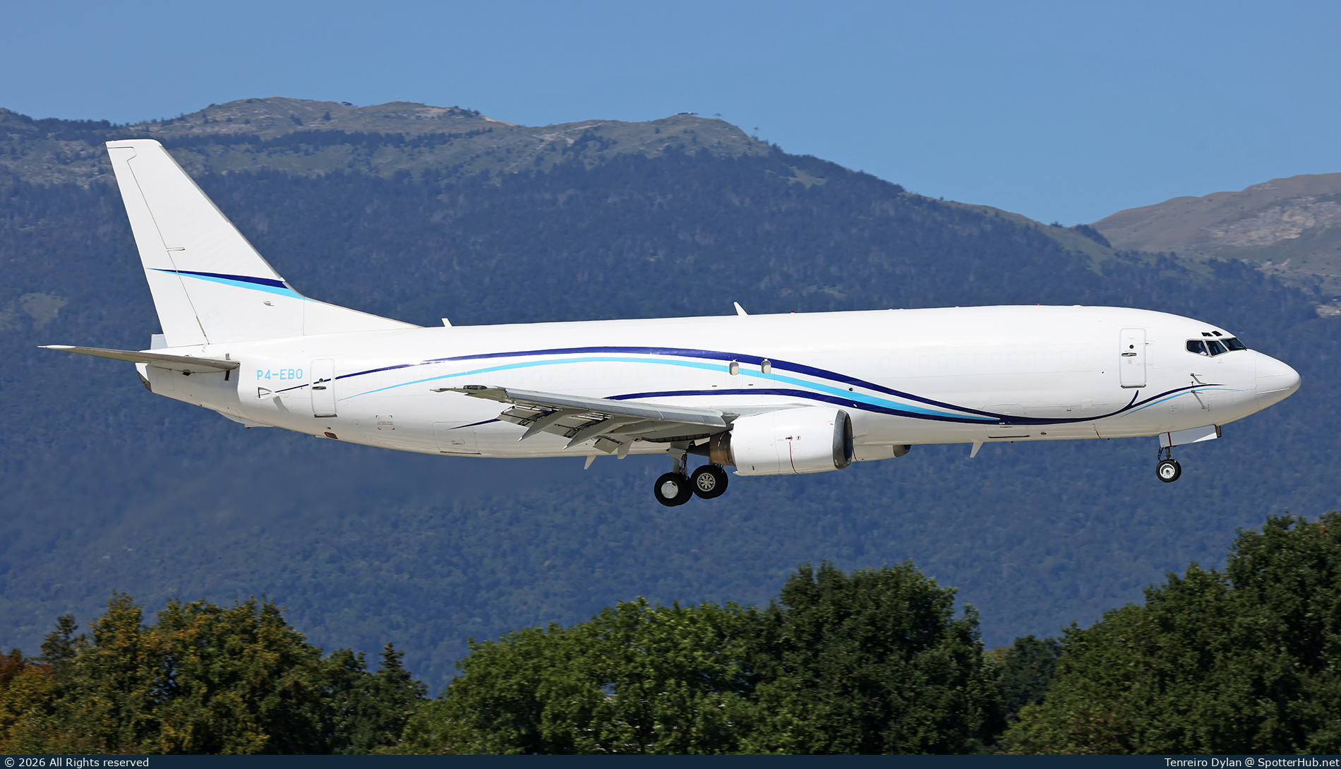 Photo of P4-EBO - Boeing 737-4H6(SF) operated by Liza Transport International (opb Global Jet Aruba)