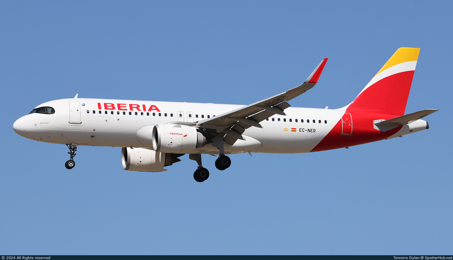 Photo of EC-NER - Airbus A320-251N operated by Iberia
