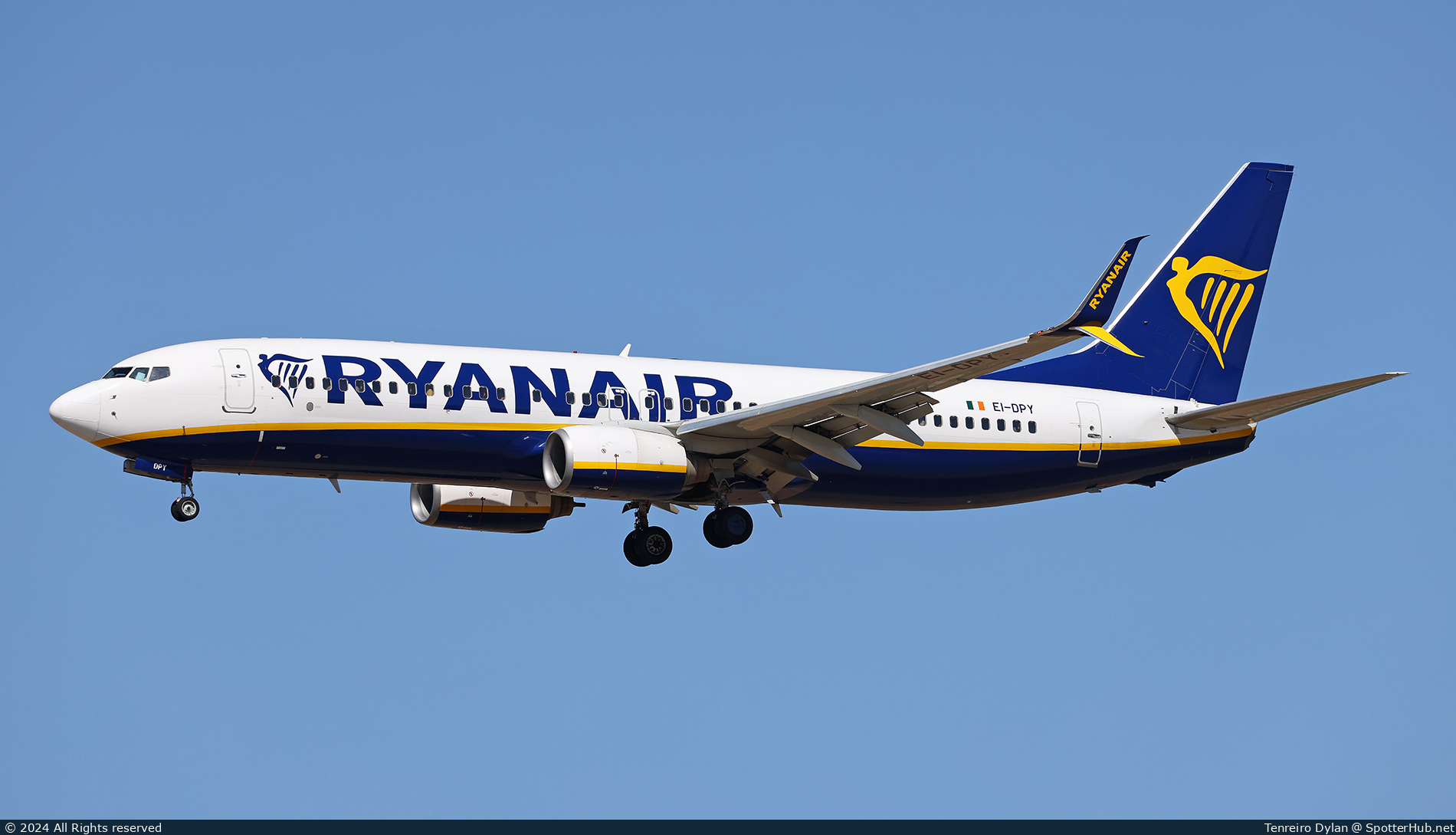 Photo of EI-DPY - Boeing 737-8AS operated by Ryanair