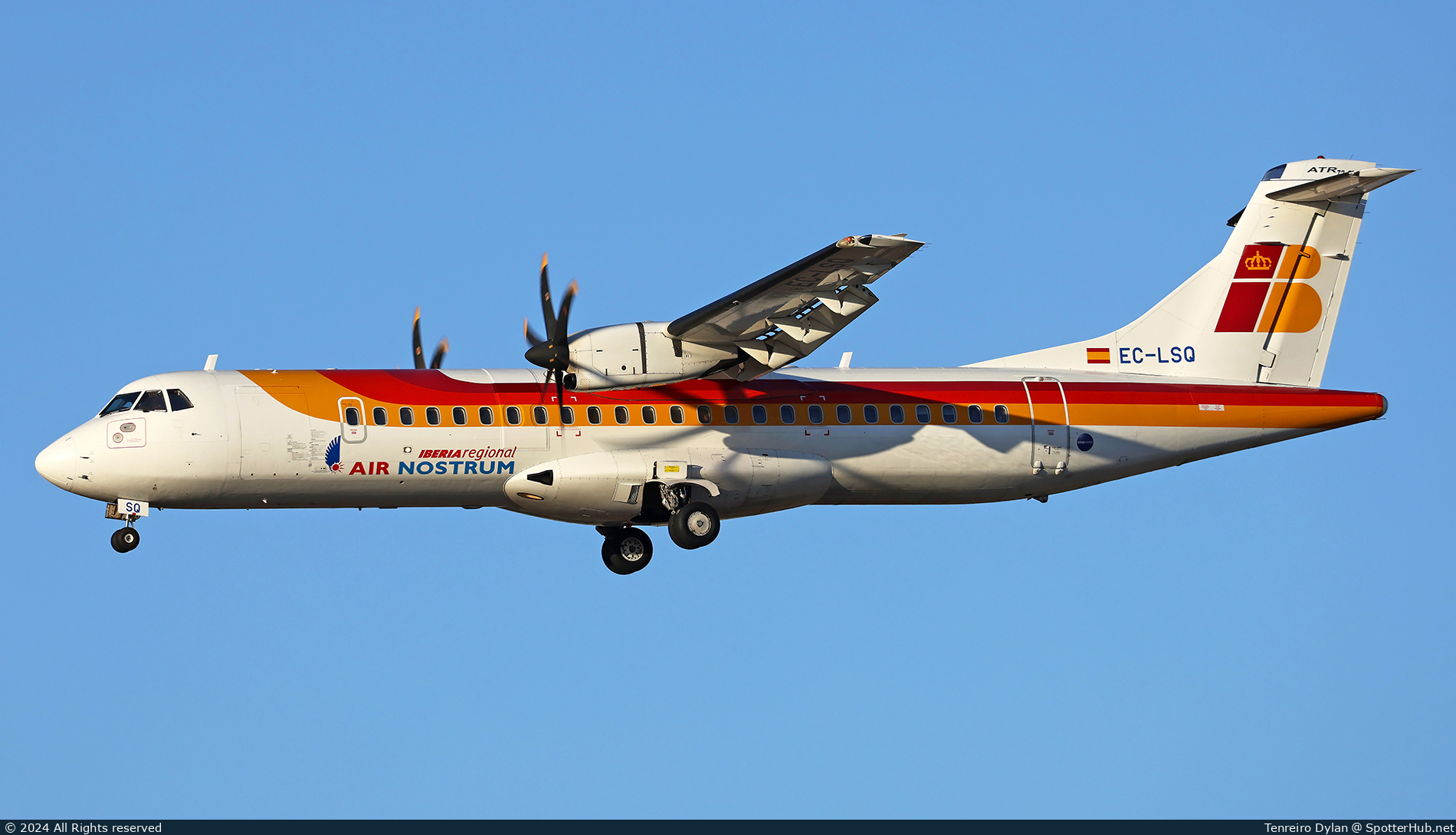 Photo of EC-LSQ - ATR 72-600 operated by Iberia Regional (opb Air Nostrum)
