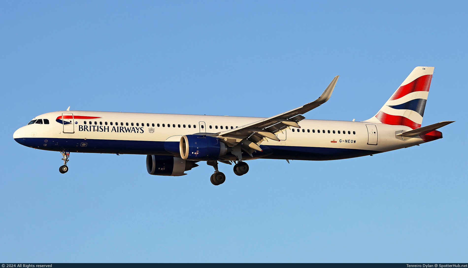Photo of G-NEOW - Airbus A321-251NX operated by British Airways